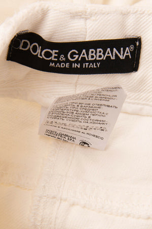 DOLCE & GABBANA Jeans Size XS Distressed Made in Italy