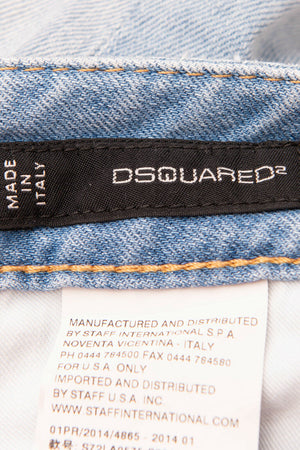 DSQUARED2 Jeans Size 42 Zipped Cuffs Made in Italy