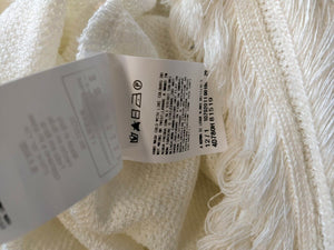 ERMANNO SCERVINO Hemp Sheath Dress Size 40 Made in Italy