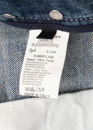 DANIELE ALESSANDRINI Jeans Size 34 Made in Italy