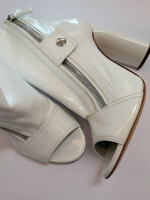 CASADEI Leather Ankle Boots US7 Made in Italy