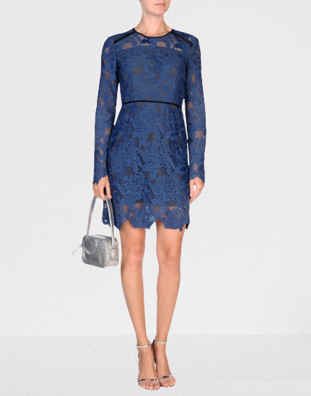 MSGM Lace Sheath Dress Size M Made in Italy